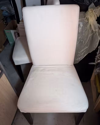 6 Sedie henriksdal Ikea nere fodera beige
