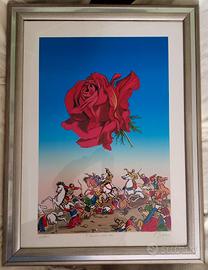 Romano Gazzera - stampa firmata e numerata -