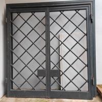 grata in ferro per finestra 124x132