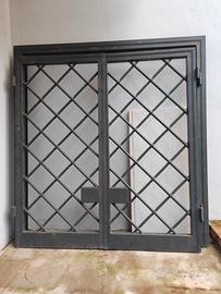 grata in ferro per finestra 124x132