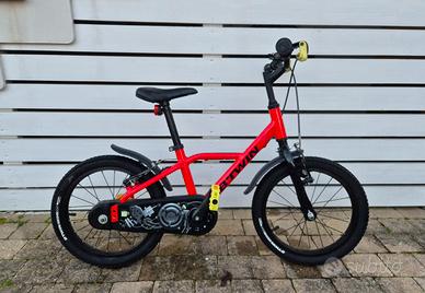 Bici da bambino in alluminio, 4-6 anni BTWIN 16"