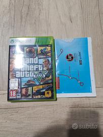 Blocco 3 giochi Xbox 360 gtaV Assassin's Creed