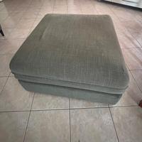 Puff contenitore ikea grigio scuro 90€