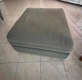 Puff contenitore ikea grigio scuro 90€