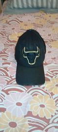 Cappello Chicago Bulls NBA – nero con logo toro or