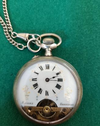 Orologio da tasca 8 jours Hebdomas