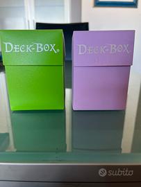 2 Deck Box con carte Yu-Gi-Oh!