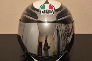 casco integrale AGV K-4 EVO moto helmet specchio