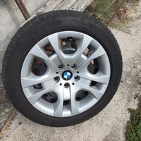 4 gomme e 4 cerchi ferro 225/50/r17 bmw