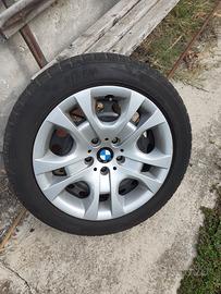 4 gomme e 4 cerchi ferro 225/50/r17 bmw