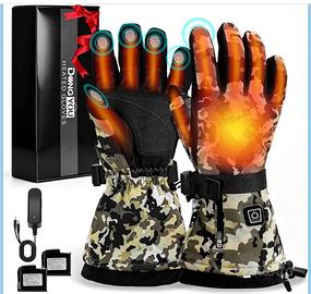Guanti da sci riscaldati
