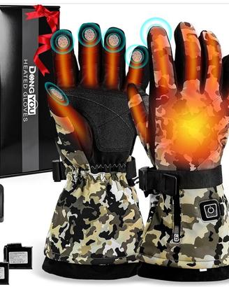 Guanti da sci riscaldati