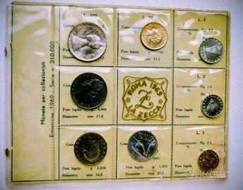 Serie Divisionale 1969 Italia - Zecca Roma - 8 Mon