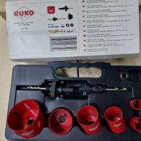6 Punte a tazza Ruko da 22 mm a 68 mm - nuove