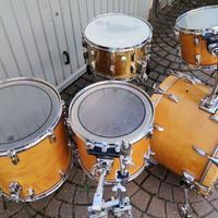 Batteria Pearl GLX 9500 del 1987 acero  Japan