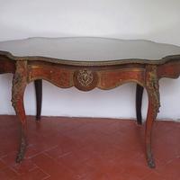 splendido tavolo in stile francese boulle 