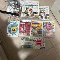 wii con giochi