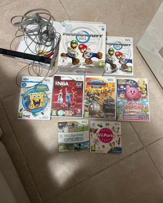 wii con giochi