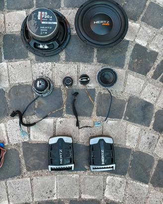 Kit a 3 vie completo della hertz