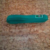 CINTURE KARATE VERDE BLU E MARRONE