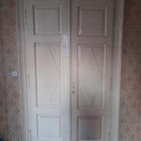 Porte antiche in legno massiccio del 1850