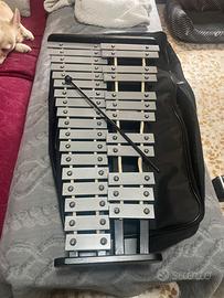 Glockenspiel nuovo perfetto + custodia e bacchetta