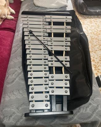 Glockenspiel nuovo perfetto + custodia e bacchetta