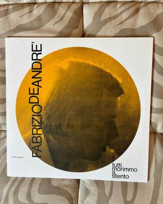 Vinile Fabrizio De Andrè "Titti morimmo a stento"