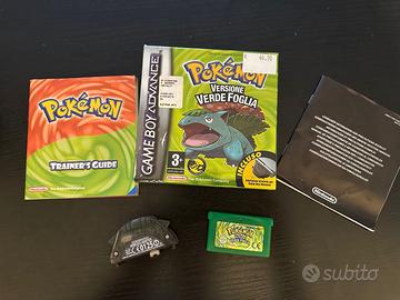 Pokémon Versione Verde Foglia per Game Boy Advance