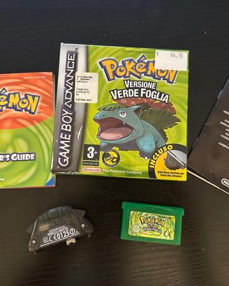 Pokémon Versione Verde Foglia per Game Boy Advance