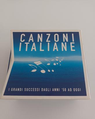 box 10 cd canzoni italiane 