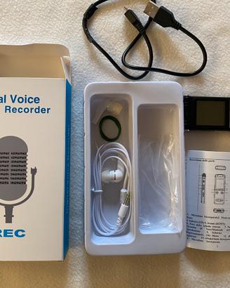 Registratore vocale Slopehill 8GB