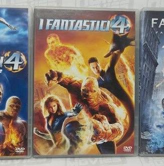 3 DVD Fantastici 4 Marvel