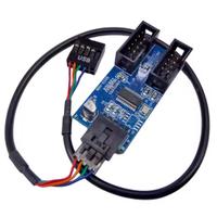Splitter USB a 9 pin  da 1 a 2 porte