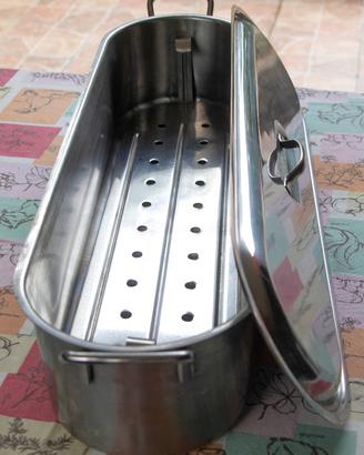 zamponiera grande inox