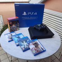 playstation 4 con joystick + giochi