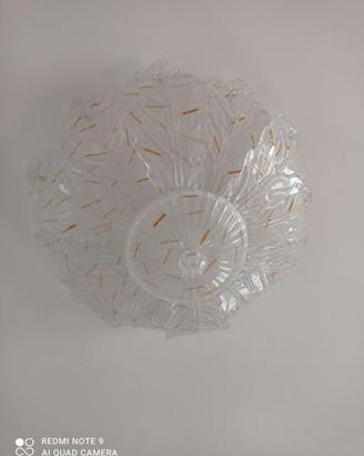 Lampadario Plafoniera vetro di Murano + Applique