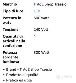 telecomando wireless led + centralina due canali 