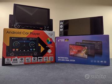 AUTORADIO DOPPIA CONFEZIONE CARPLAY ANDROID AUTO