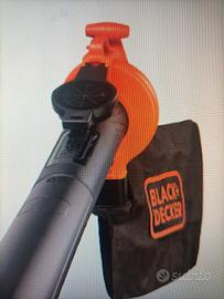 soffiatore aspirafoglie black decker