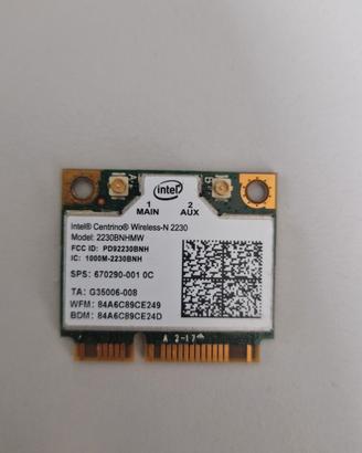 Scheda wifi Intel Wireless-n-2230