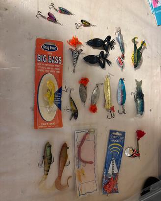 Lotto esche artificiali