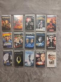 Lotto di 15 film in UMD per PlayStation PSP