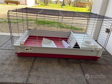 Gabbia conigli ferplast