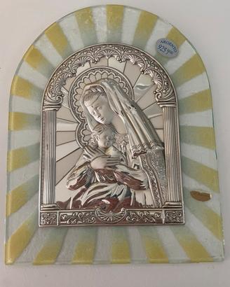 Icona Sacra Madonna con Bambino