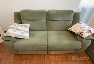 Divano 2 posti alcantara
