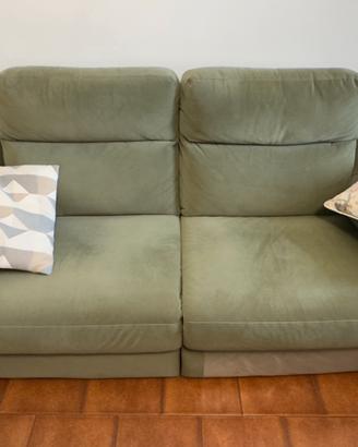 Divano 2 posti alcantara