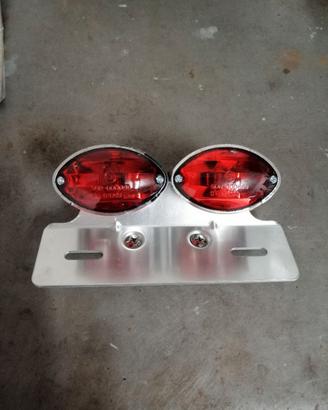 Fanale posteriore cat eyes moto custom