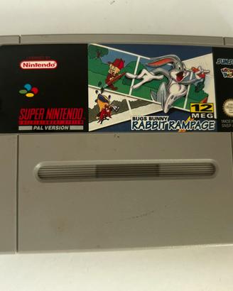 Bugs Bunny Rabbit Rampage per Super Nintendo Snes