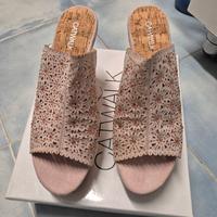 ciabattoni zeppa sughero